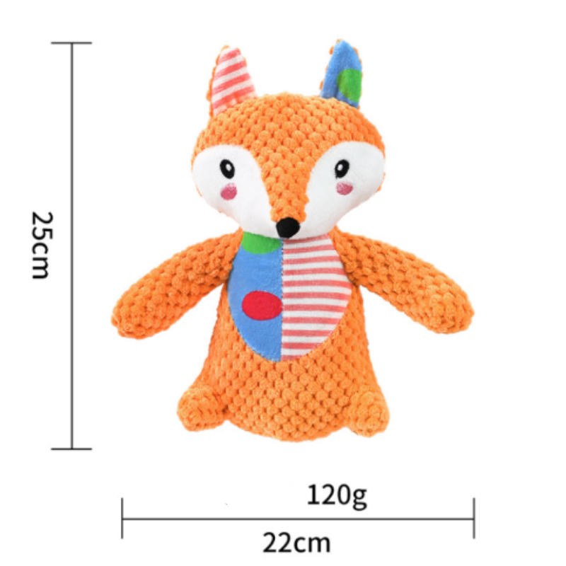 Thumbnail: SnuggleBuddy™ Plush Squeaky Toy