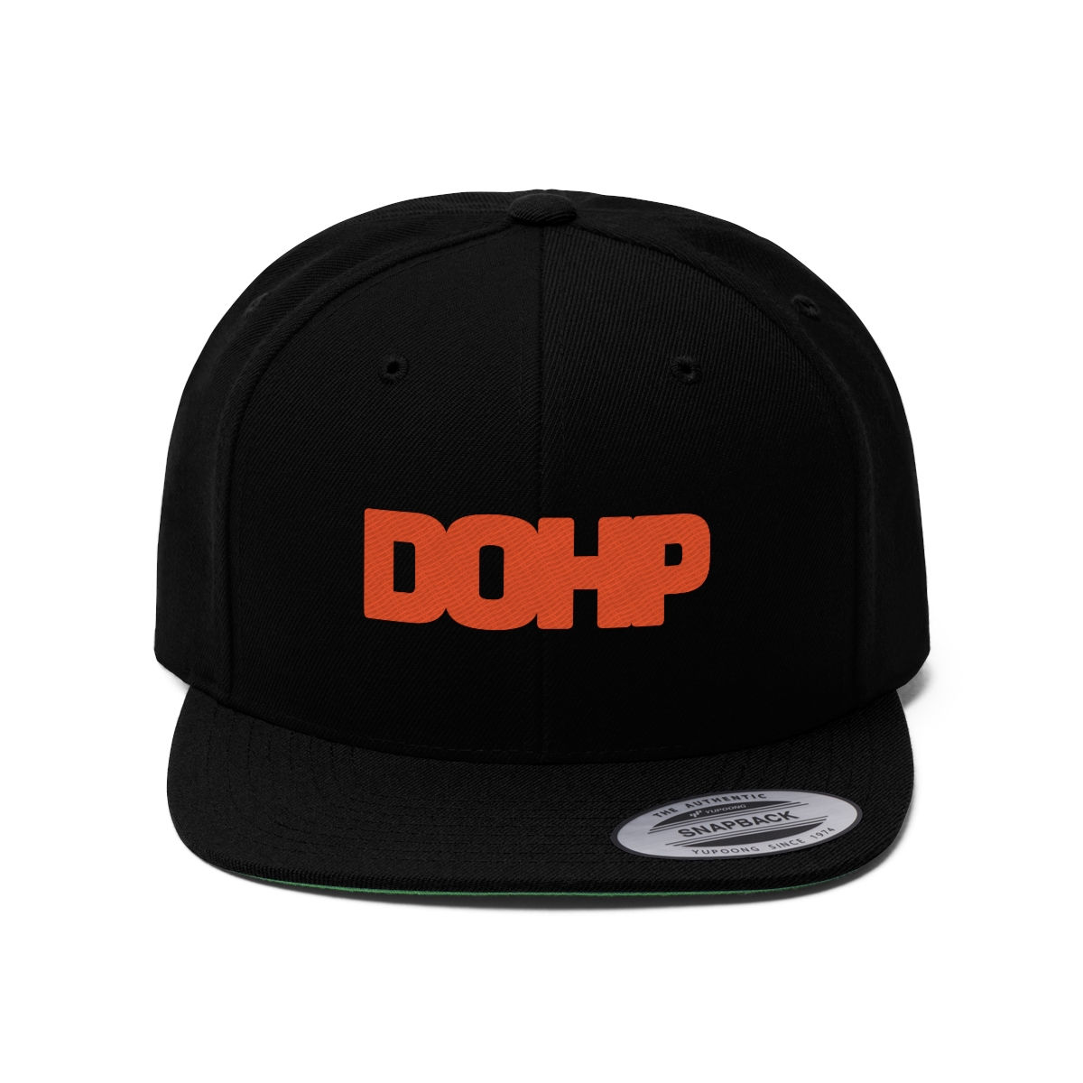 Unisex Flat Bill Hat