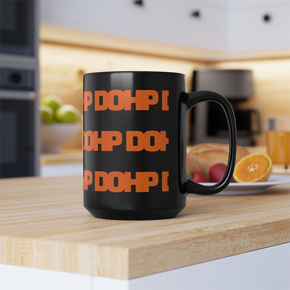 Thumbnail: Black Mug, 15oz