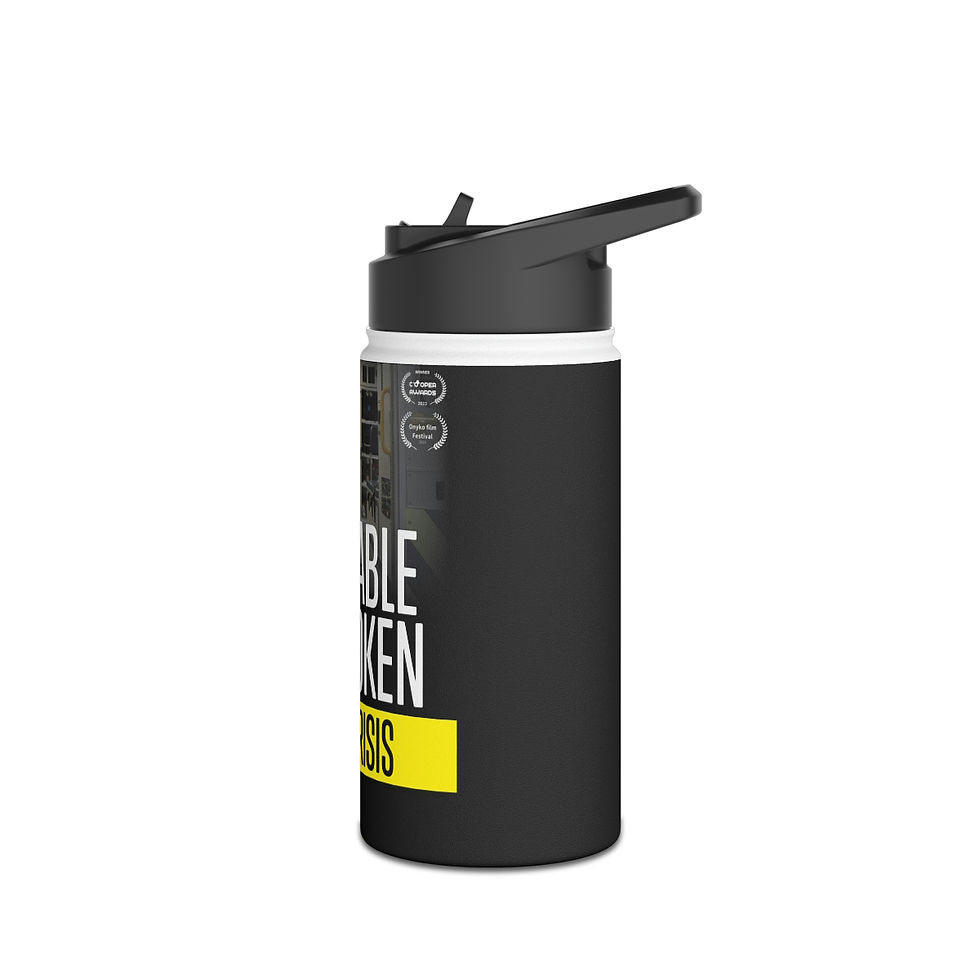 Thumbnail: Stainless Steel Water Bottle, Standard Lid