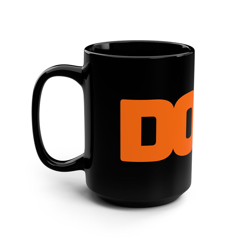 Thumbnail: Black Mug, 15oz