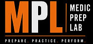 Medic Prep Lab Logo Rectangular