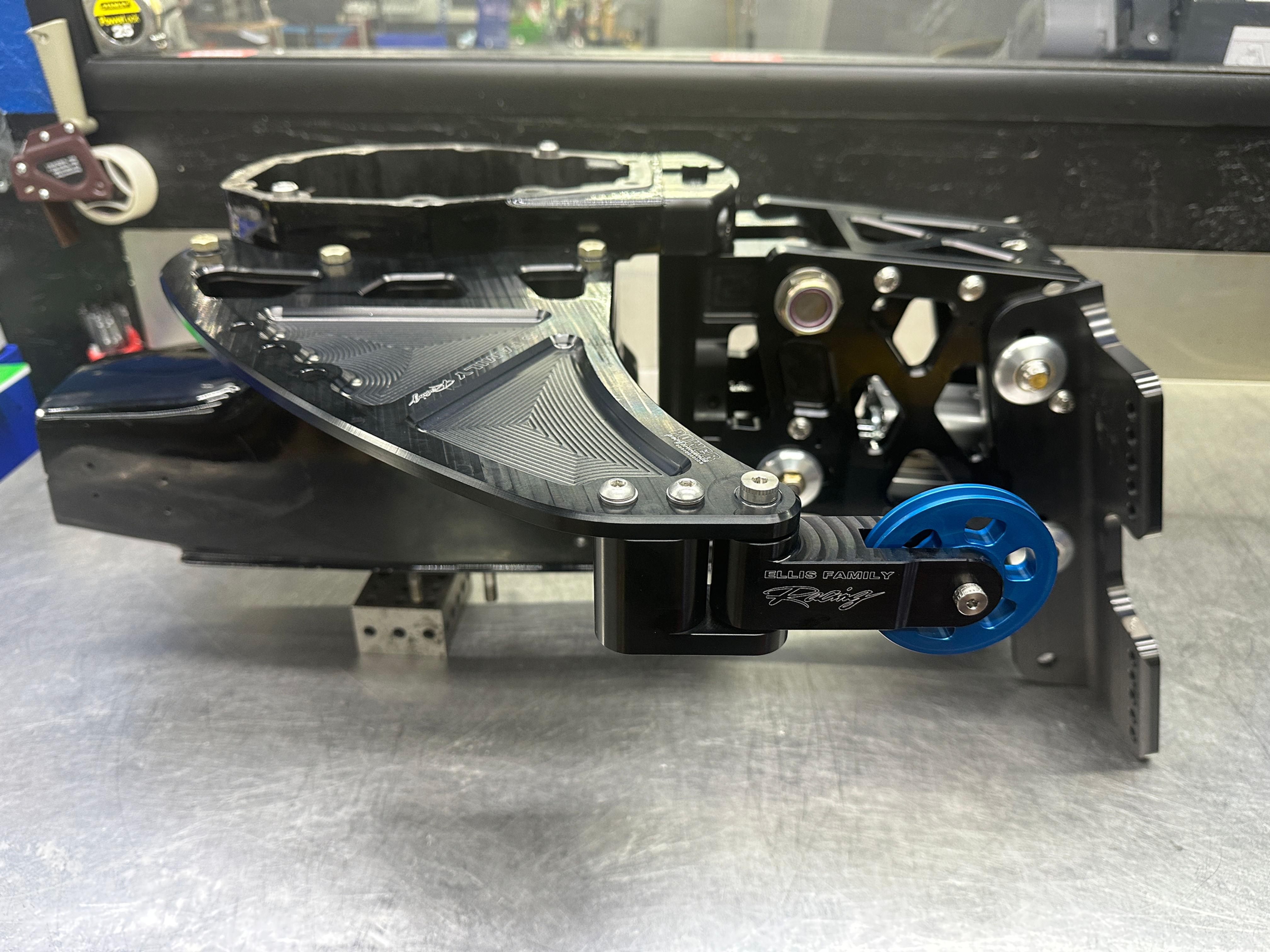 12" Billet clamp bracket for Mercury Racing F1 housing