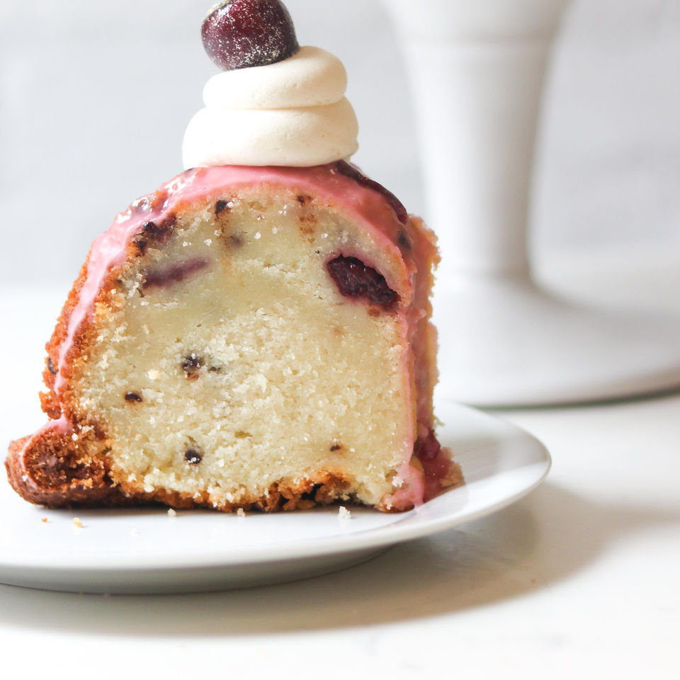 Cherry pound cake