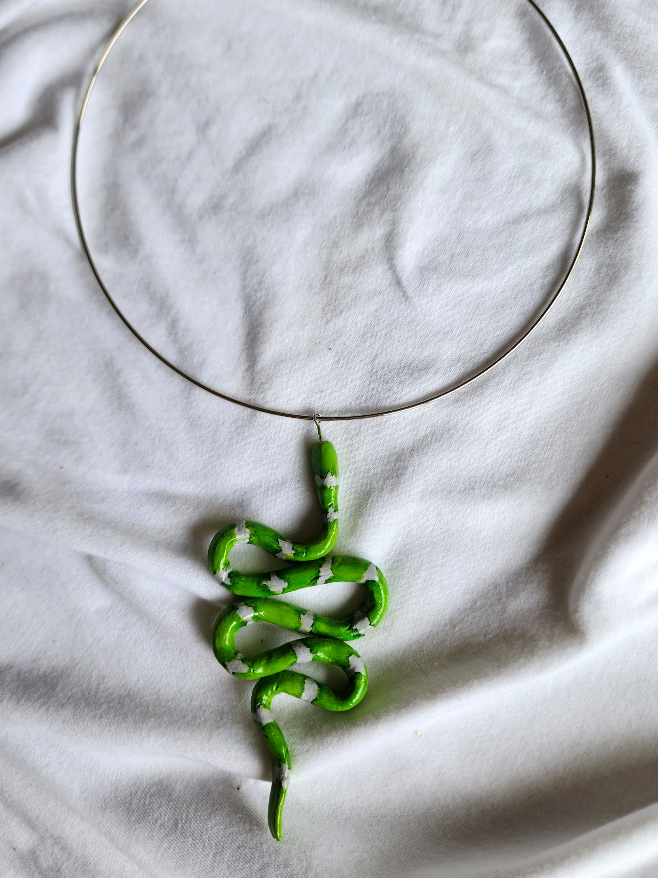 Choker Serpente Papagaio