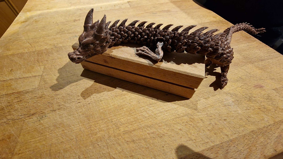Miniaturbild: Beweglicher Drache 40cm 