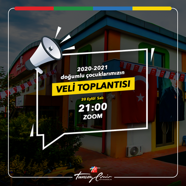 2020-2021 doğumlu çocuklarımızın Veli Toplantısı