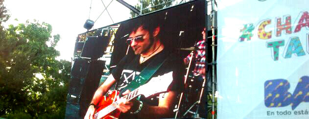 Con Fabricio Rodríguez