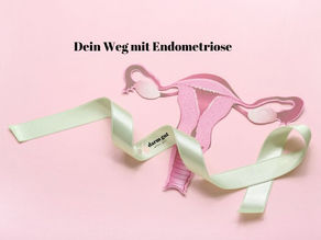 Gebärmutter auf rosa Hintergrund