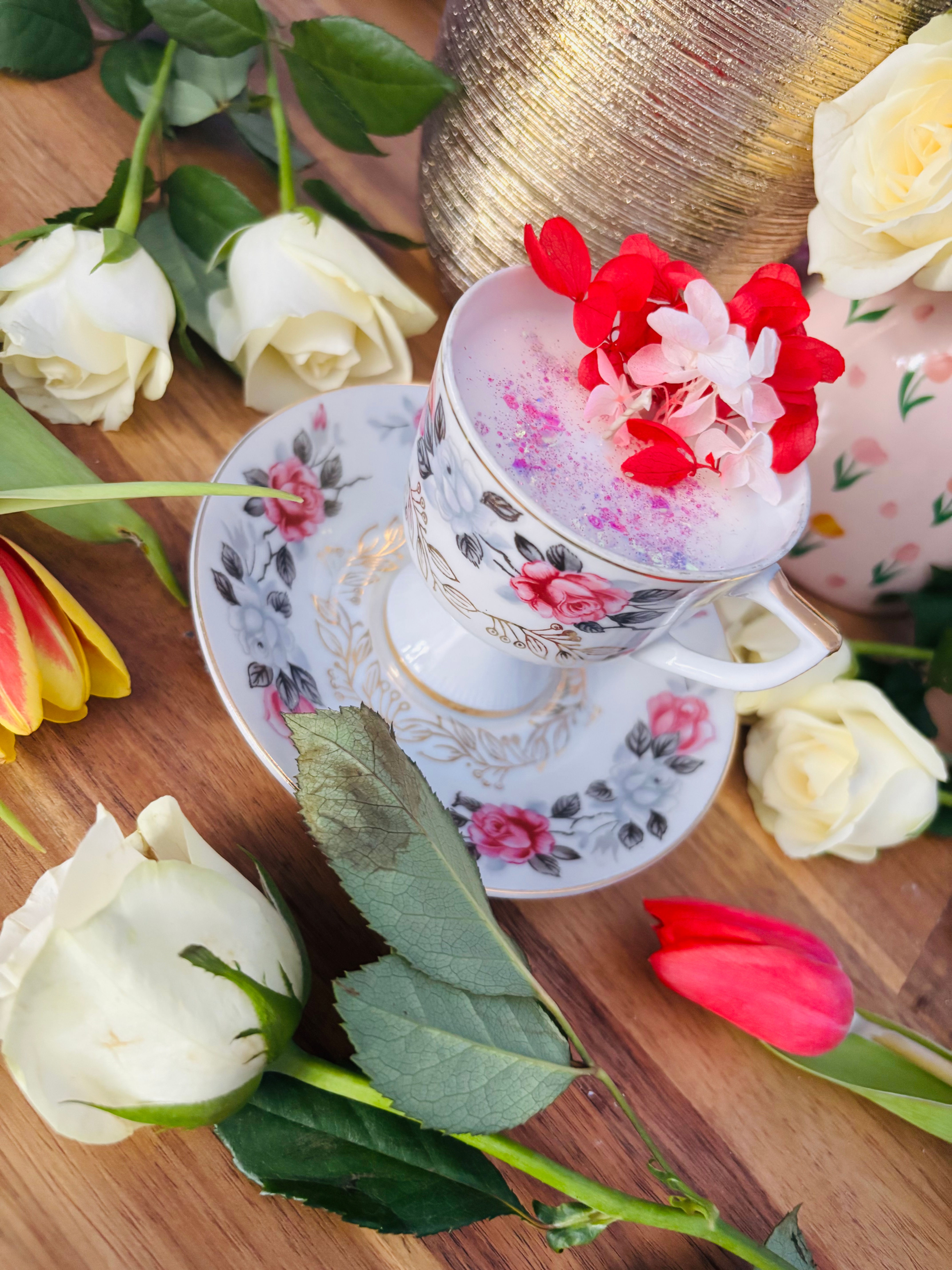 Tasse Romantique : Thé Matcha