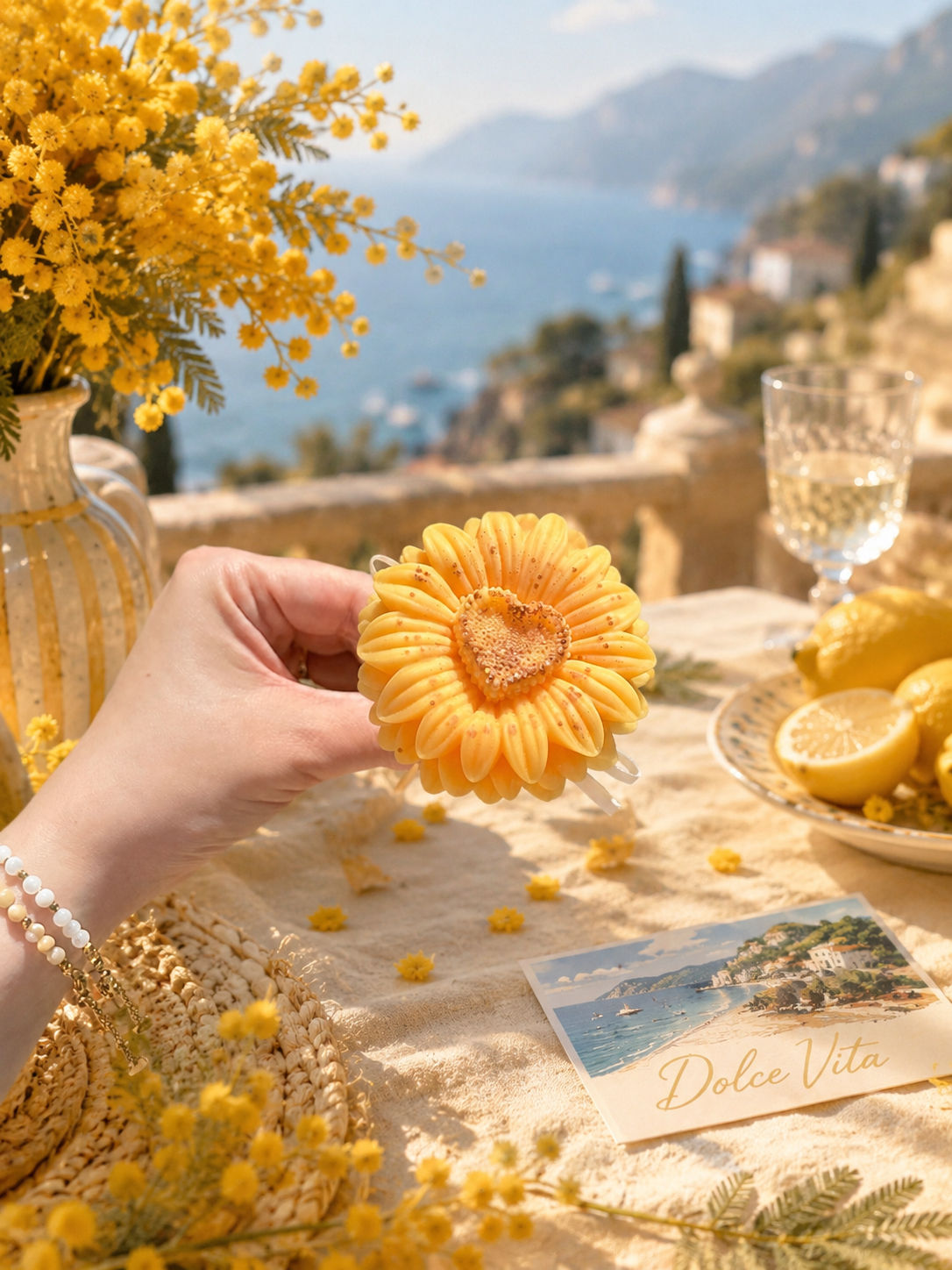 La Tournesol Parfumée : Monoï des Îles & Mimosa