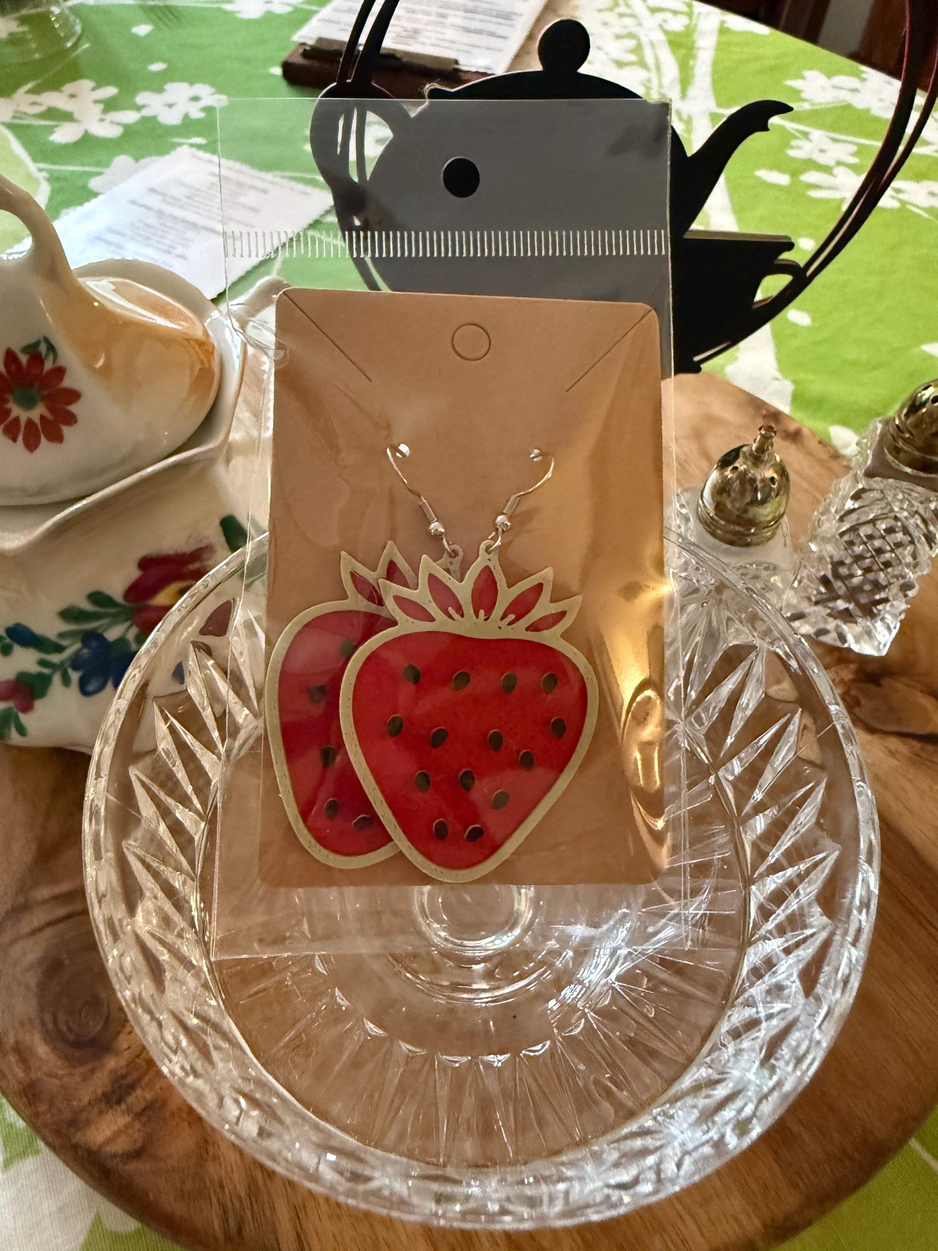 Fruit earrings 