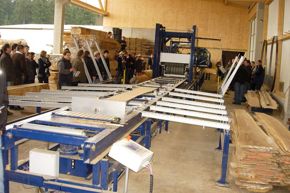 Miniatyrbilde: Wimmer Industri Båndsagbruk