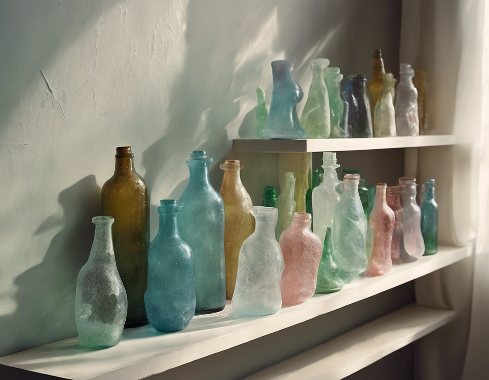 Broken Glass Bottle Art: Shop the Collection