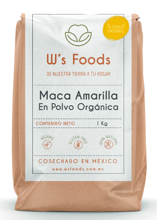 Miniatura: Maca Amarilla Orgánica en Polvo