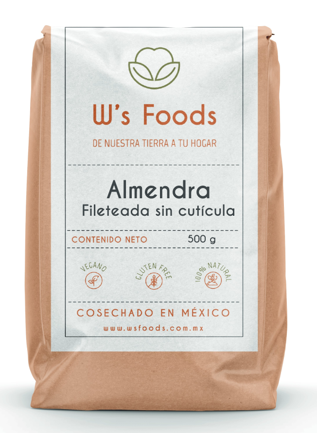 Miniatura: Almendra Fileteada sin cutícula