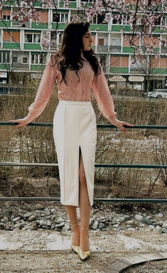 cartamodello gonna elena in ecopelle