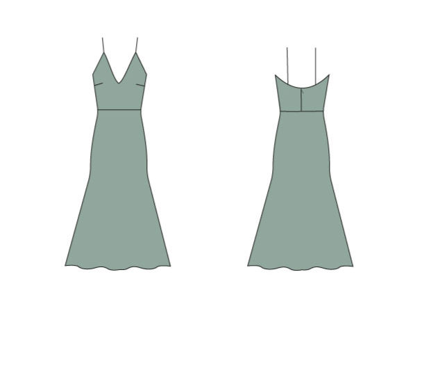 Miniatura: Abito estivo Cartamodello 0022 Misure  40, 42, 44, 46, 48