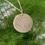 Thumbnail: Fern disc pendant 