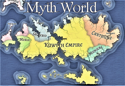 Myth World Map