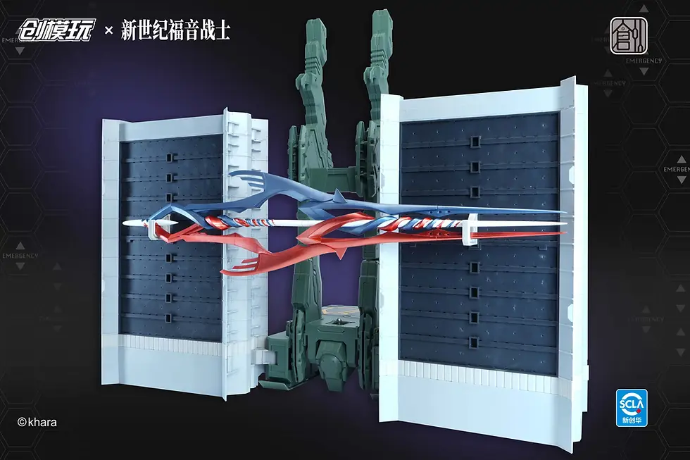 縮圖：[特別訂購] 創模玩 新世紀福音戰士 EVA 初號機 組裝模型