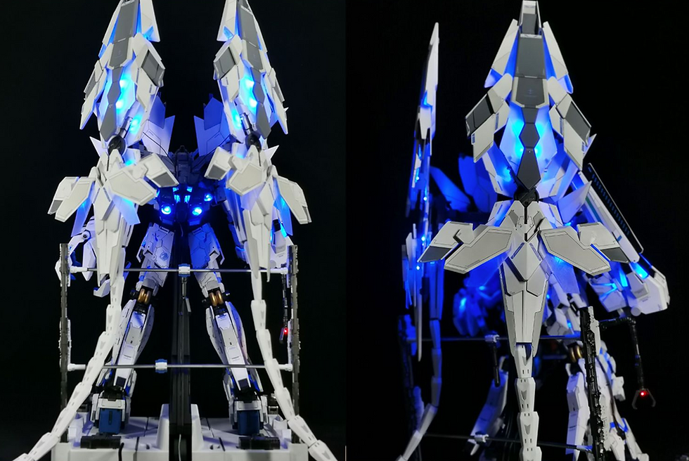 縮圖：[特別訂購] KOSMOS PG 完美獨角獸高達 LED 燈組改件套裝