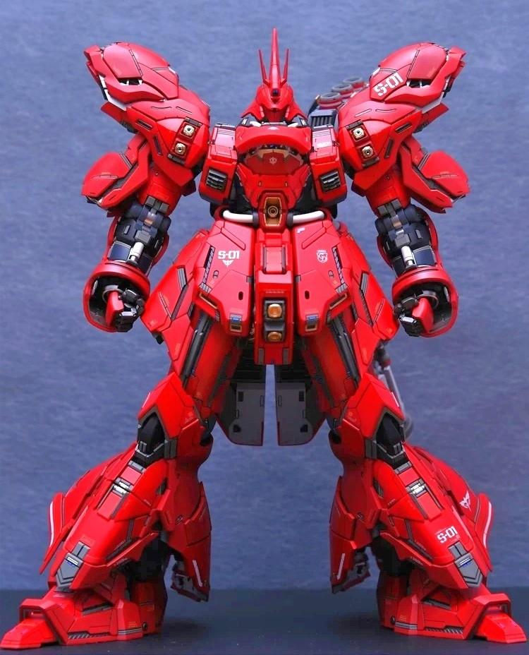 [特別訂購] 育膠樂園 MG 1/100 卡版沙薩比 Sazabi 樹脂膠改件原件套裝 2.0