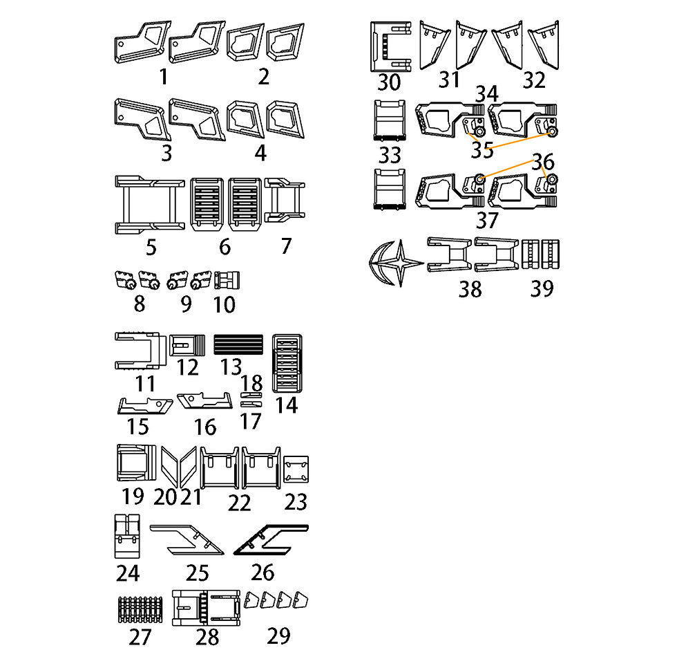 縮圖：阿努比斯 3D 印製 PG RX-78-2 元祖高達 2.0 Gundam Unleashed 樹脂膠細節改件 GP049