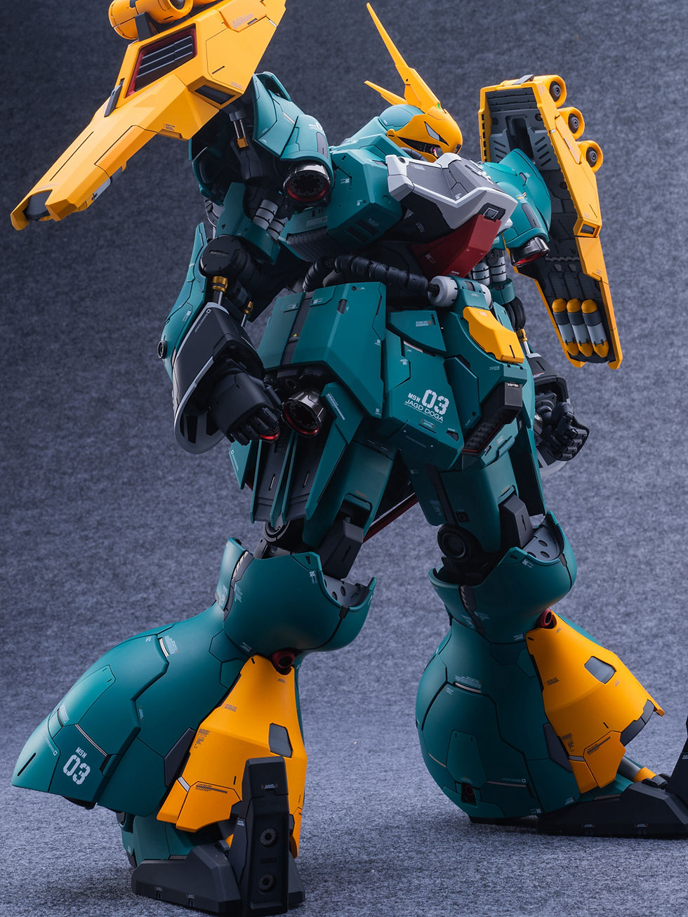 縮圖：[特別訂購] SH 工作室 PG 1/60 MSN-03 綠鸚鵡 Gyunei Guss's Jagd Doga 樹脂膠改件原件