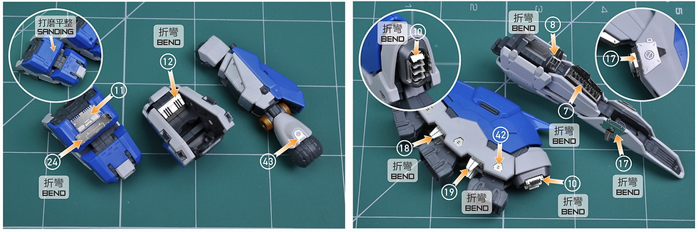 縮圖：Madworks AW9 RG 1/144 海牛高達 Hi-v Gundam 細節蝕刻片+水貼套裝 S032
