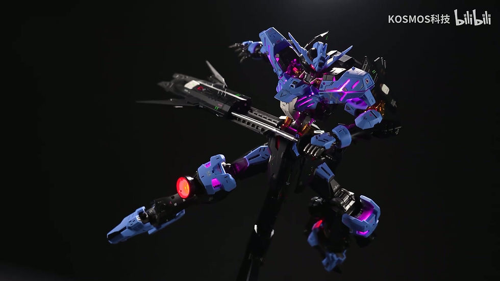 縮圖：[特別訂購] KOSMOS MG 1/100 鐵血孤兒 維達爾高達 Gundam Vidar LED 燈組套裝