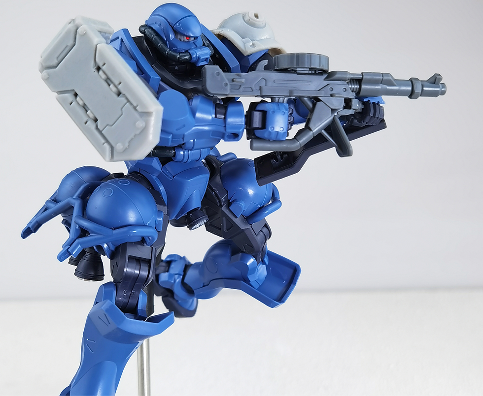 縮圖：[特別訂購] 阿努比斯 3D 印製 HG 1/144 GQuuuuuuX 警察渣古 Police Zaku 細節改件 EX038