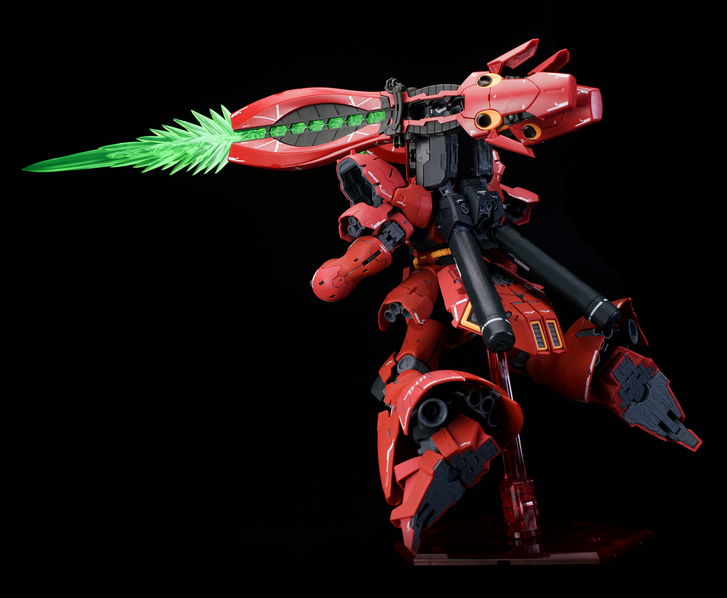 縮圖：[特別訂購] EffectsWings RG 1/144 沙薩比 Sazabi 福岡版電磁浮游炮 組裝模型