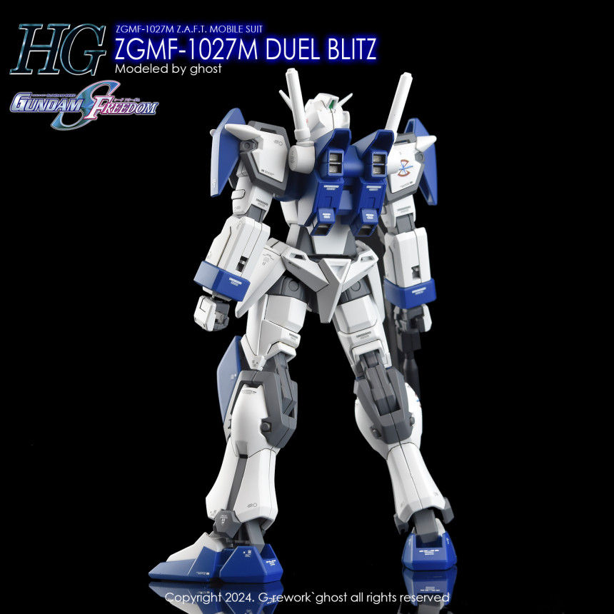縮圖：炎特別版 HG 1/144 決鬥迅雷高達 Duel Blitz 劇場版 專用水貼