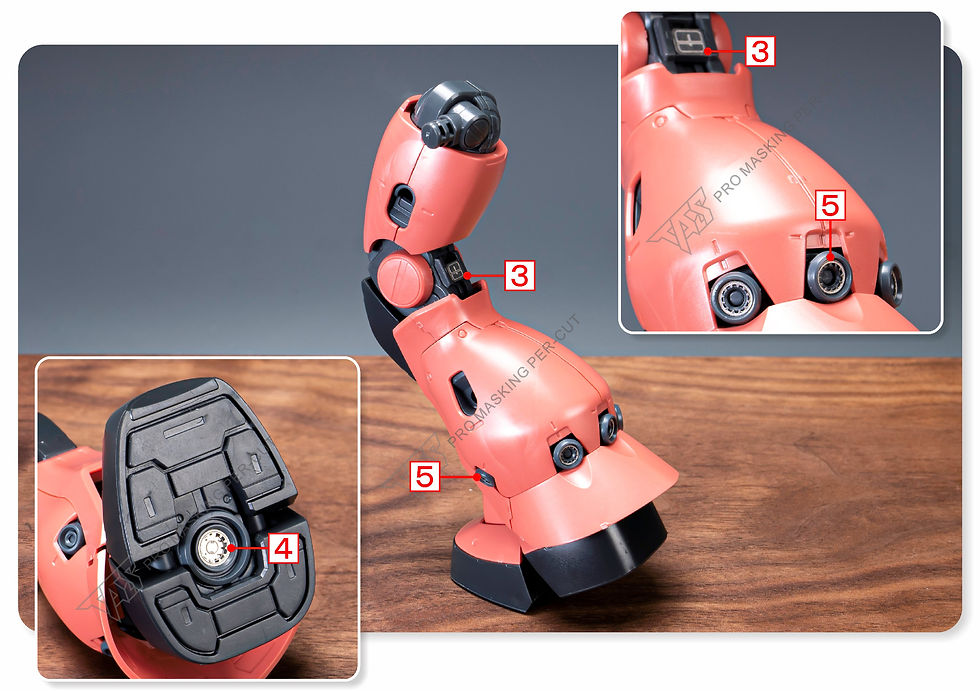 縮圖：[特別訂購] TAS 沉迷者 MG 1/100 渣古 2.0 蝕刻片 (不含背膠)