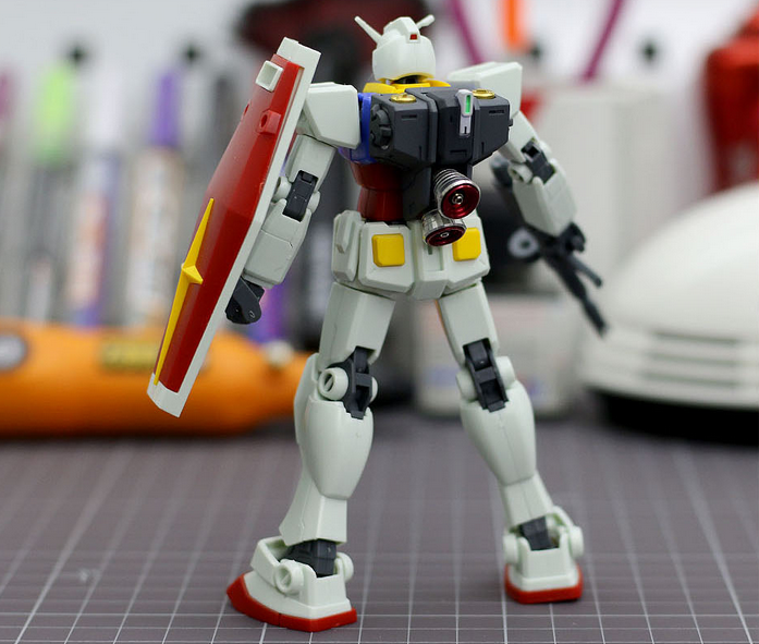 縮圖：[特別訂購] 模式玩造 3D 印製 HG 1/144 通用背包推進器 + 金屬噴口 HS043