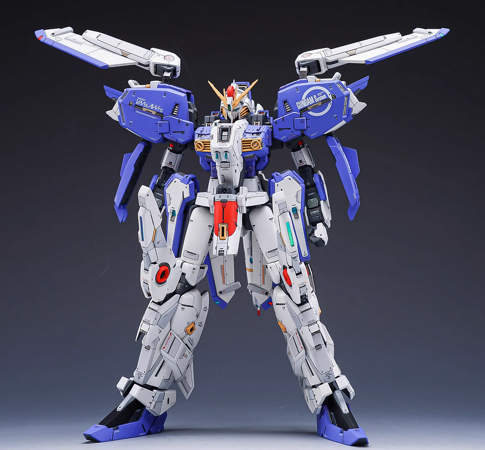 縮圖：[特別訂購] AOK MG 1/100 Ex-S 高達 1.5 樹脂膠改件原件
