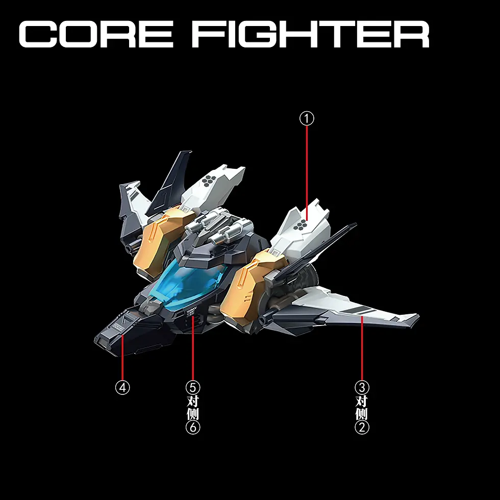 縮圖：[特別訂購] 拾壹零 無限系 無限新星 1/72 芬裡爾 Fenrir 專用水貼