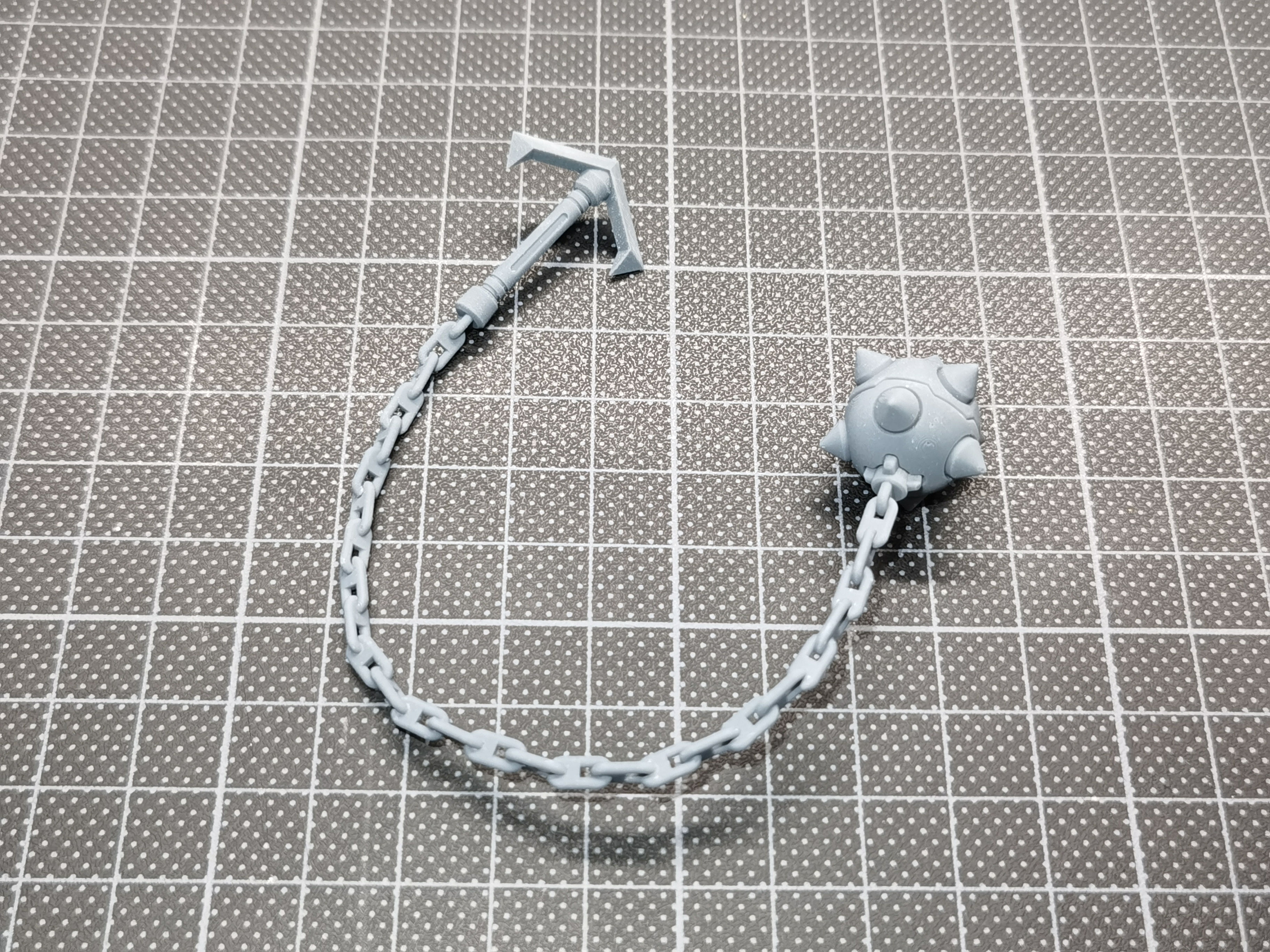 Side Mechanics 3D 印製 RG 1/144 元組高達 2.0 流星錘 Gundam Hammer 樹脂膠武器輔件