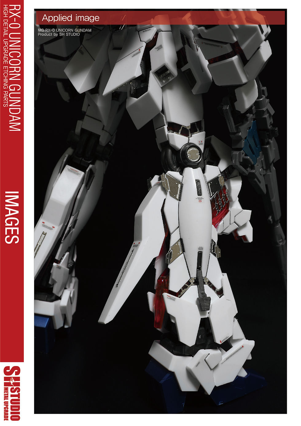 縮圖：[特別訂購] SH 工作室 MG 1/100 獨角獸高達 Unicorn Gundam 蝕刻片 (含背膠)