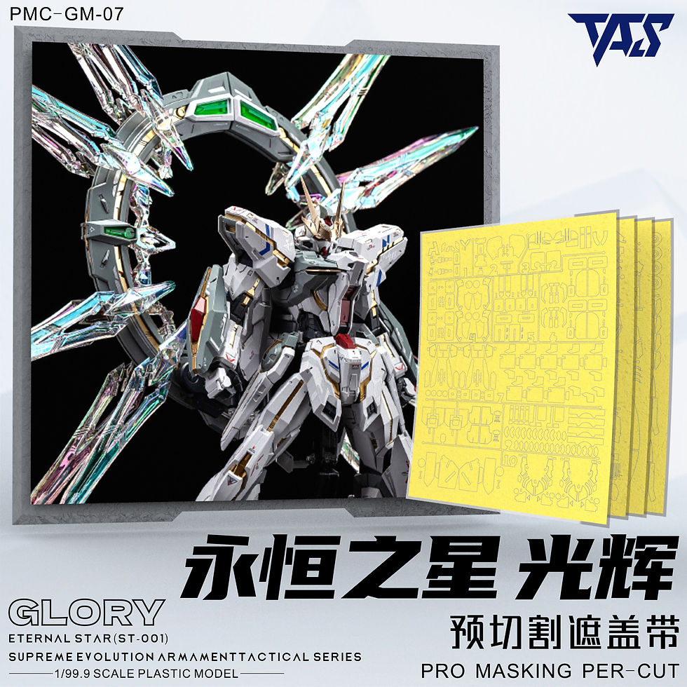 [特別訂購] TAS 沉迷者 超模力魂 1/100 永恆之星 光輝 觀星者 預切割遮蓋帶