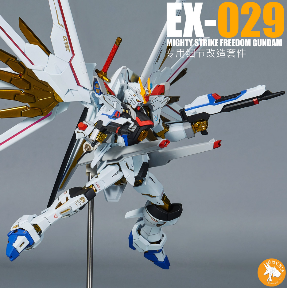 縮圖：阿努比斯 3D 印製 HG 1/144 非凡強襲自由高達 Mighty Strike Freedom Gundam 改件 EX029