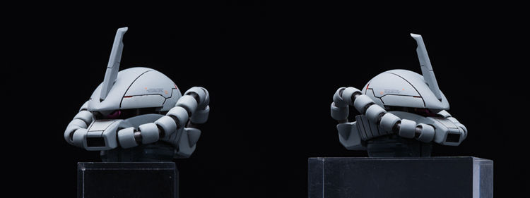 縮圖：[特別訂購] SH 工作室 MG 1/100 飛行老虎 Flight Type Gouf 樹脂膠改件原件