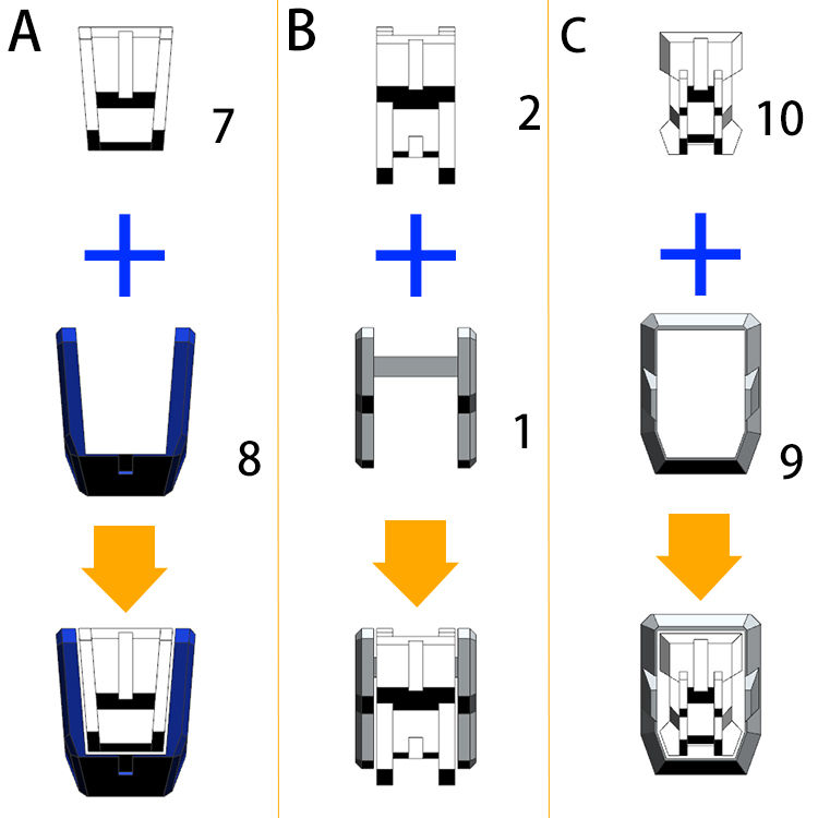縮圖：阿努比斯 3D 印製 RG 威力空裝脈衝高達樹脂膠細節改件 GP015