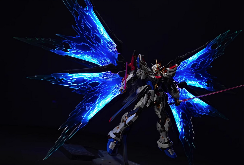 縮圖：[特別訂購] KOSMOS MGEX 1/100 強襲自由高達 Strike Freedom Gundam LED 燈組套裝