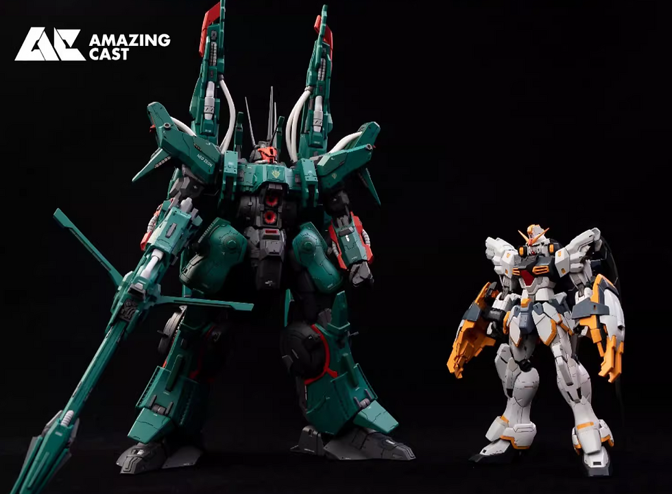 縮圖：[特別訂購] Amazing Cast 1/90 AMX-014 颯狼 Döven Wolf 樹脂膠全件原件