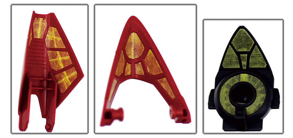 縮圖：[特別訂購] 新月 HG 1/144 夜鶯 Nightingale 預切割遮蓋帶