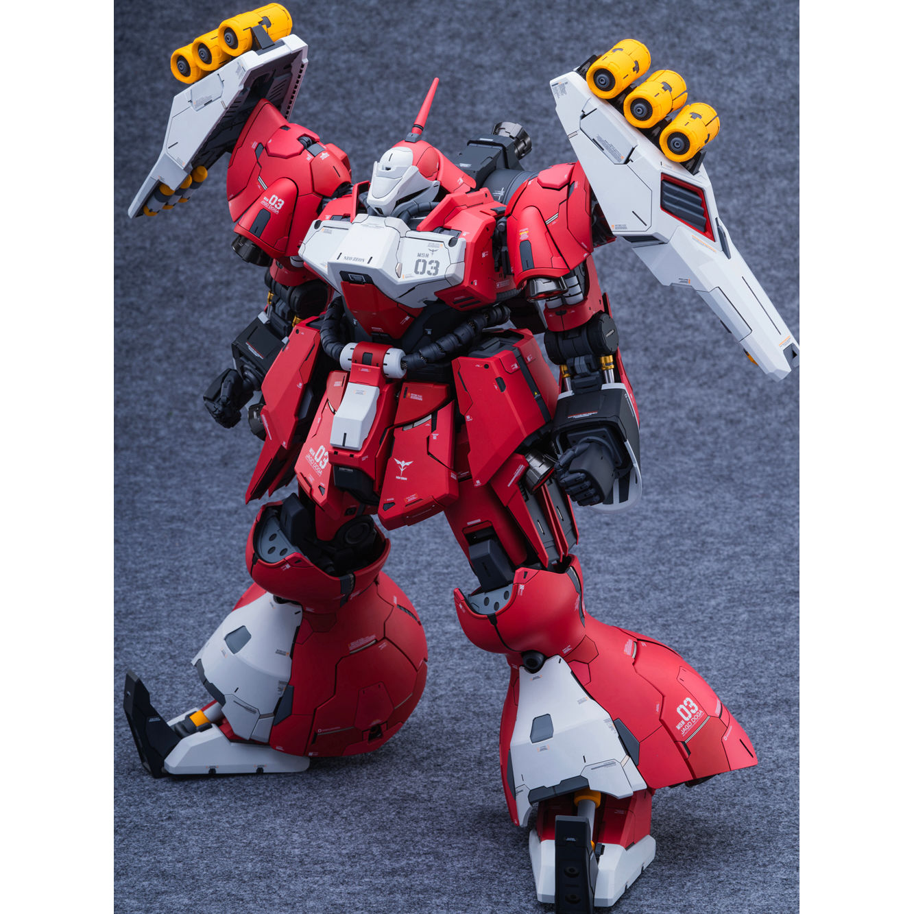 [特別訂購] SH 工作室 PG 1/60 MSN-03 紅鸚鵡 Quess Air's Jagd Doga 樹脂膠改件原件