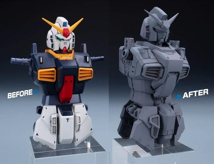 縮圖：[特別訂購] Amazing Cast 1/90 RX-178 高達 MK-II 樹脂膠全件原件套裝