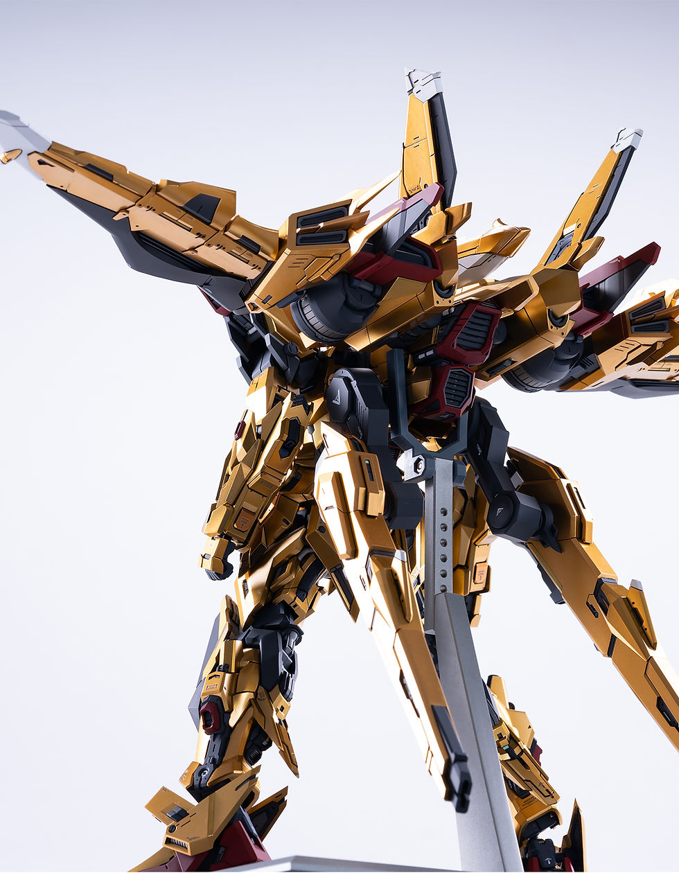 縮圖：[特別訂購] 語夢工坊 MG 1/100 拂曉高達 Akatsuki Gundam 樹脂膠改件原件 (不包金屬地台)